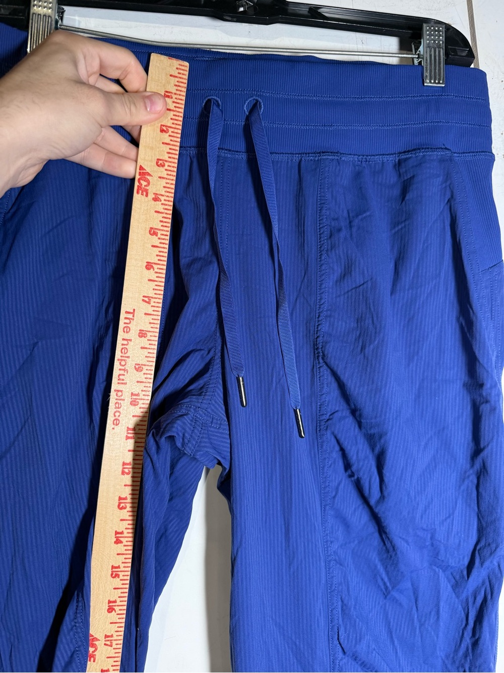 Lululemon Dance Studio Mid Rise Jogger Full Length Blue Nile Sz 10 Swift Fabric - Picture 5 of 7